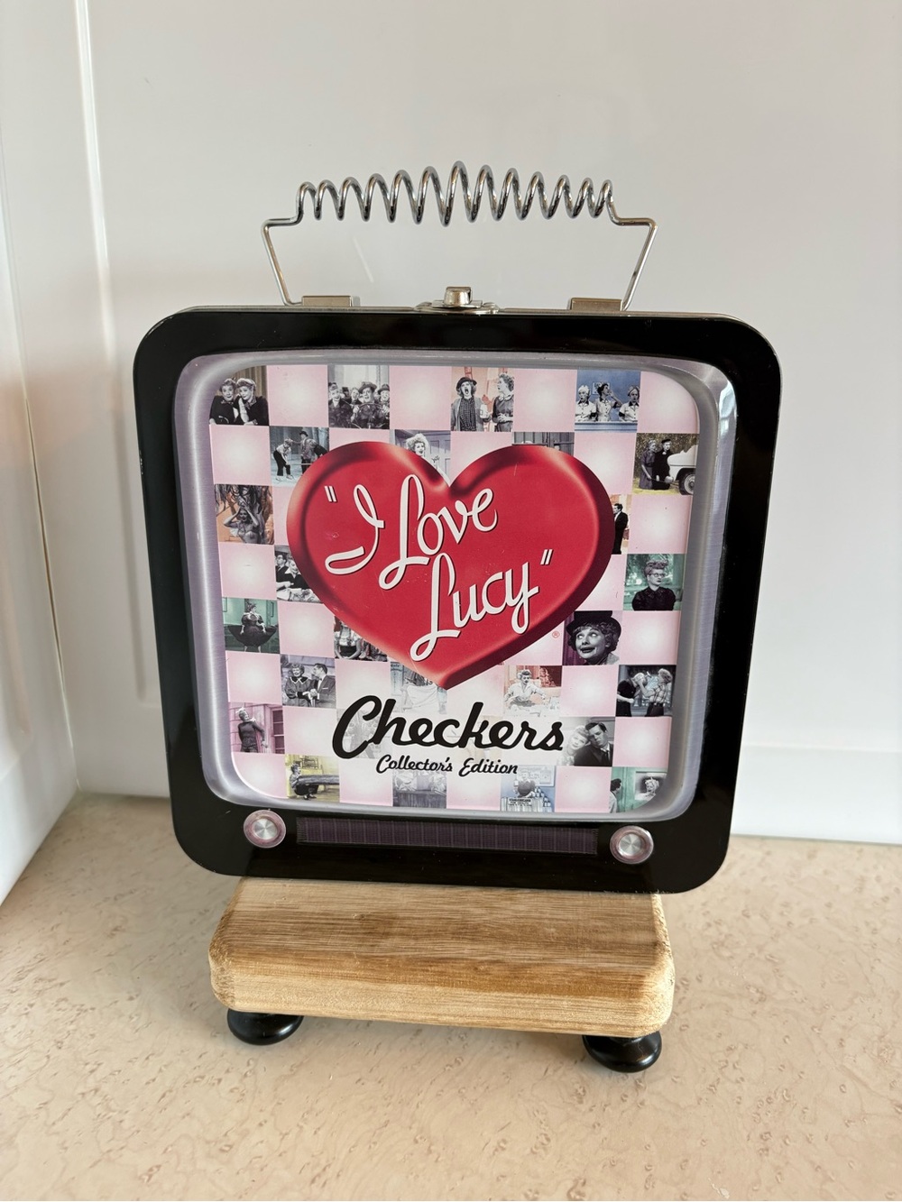 I Love Lucy Collectors Tin Checkers